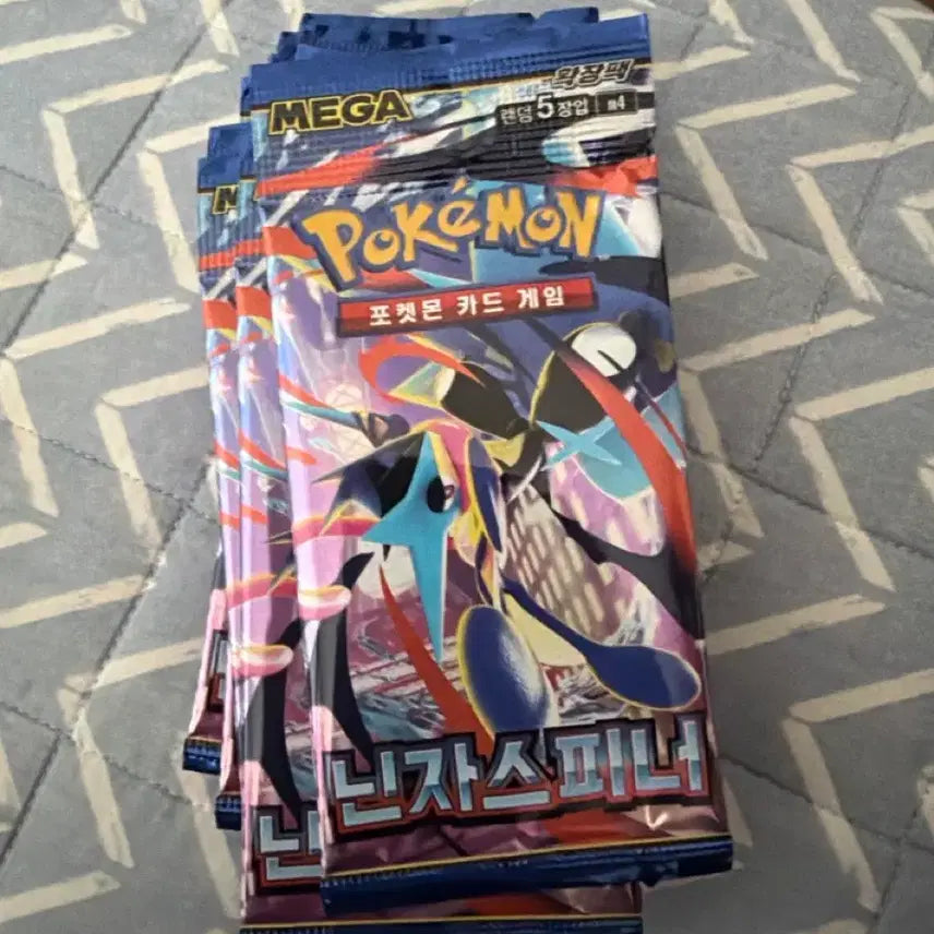 [BUNJANG] Ninja Spinner Pokemon Card 15-Pack / 닌자스피너 15팩