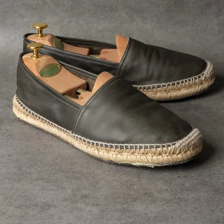 [BUNJANG] RRL Leather Espadrilles / RRL 더블알엘 레더 에스파드류
