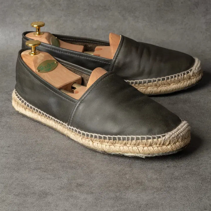 [BUNJANG] RRL Leather Espadrilles / RRL 더블알엘 레더 에스파드류