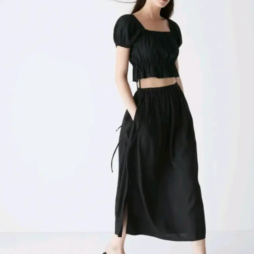 [BUNJANG] Uniqlo C Linen Blend Skirt / [품절템] 유니클로 C 린넨 스커트