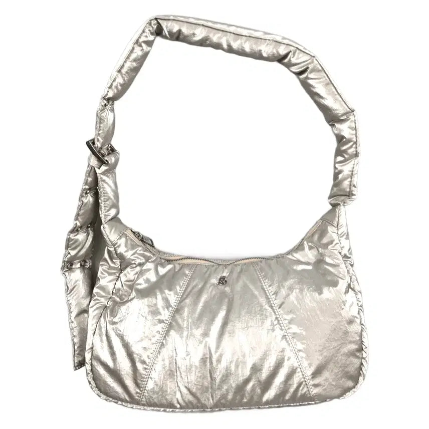 [BUNJANG] FILLINTHEBLANK Icy Hobo Bag Silver / FILLINTHEBLANK 필인더블랭크 아이시 호보 백 실버