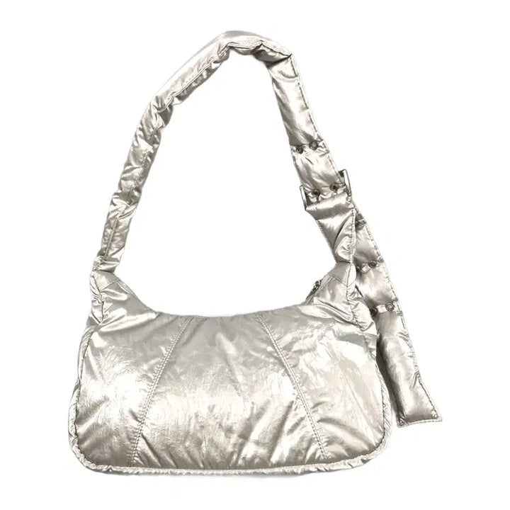 [BUNJANG] FILLINTHEBLANK Icy Hobo Bag Silver / FILLINTHEBLANK 필인더블랭크 아이시 호보 백 실버