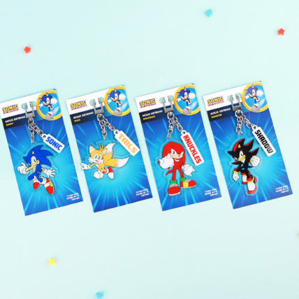 [BUNJANG] Sonic Acrylic Figure Keychain / 소닉 아크릴 피규어 키링