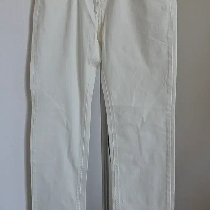 [BUNJANG] Spao White Cotton Pants / 86 스파오 흰색 면 바지
