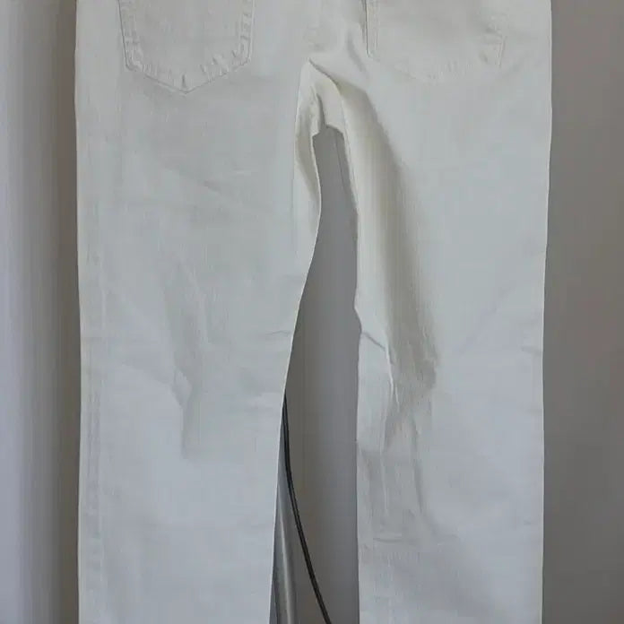 [BUNJANG] Spao White Cotton Pants / 86 스파오 흰색 면 바지