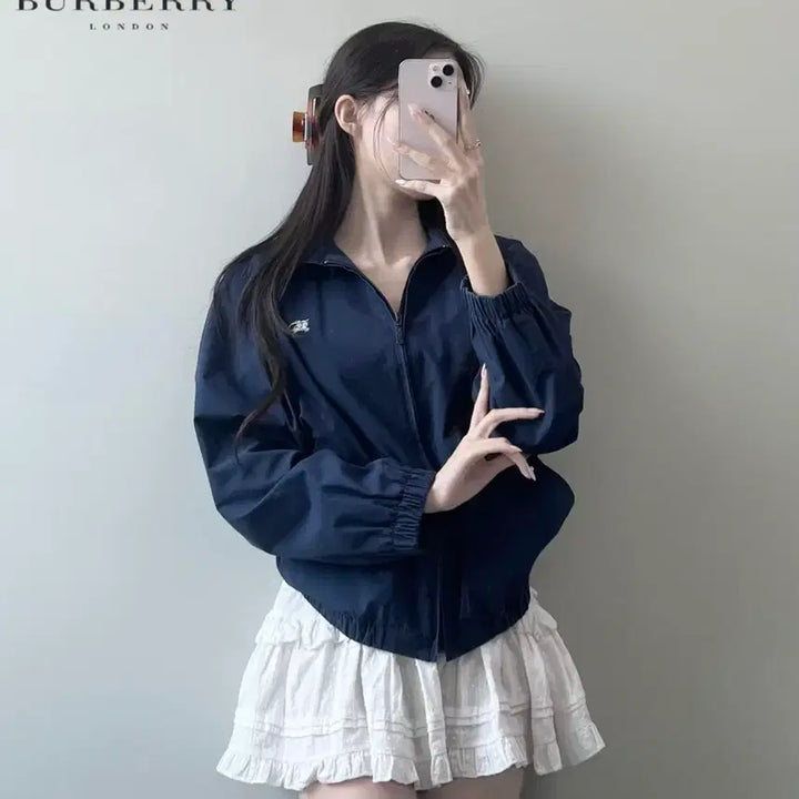[BUNJANG] Burberry Blueonic Jacket / 버버리 블루종 자켓