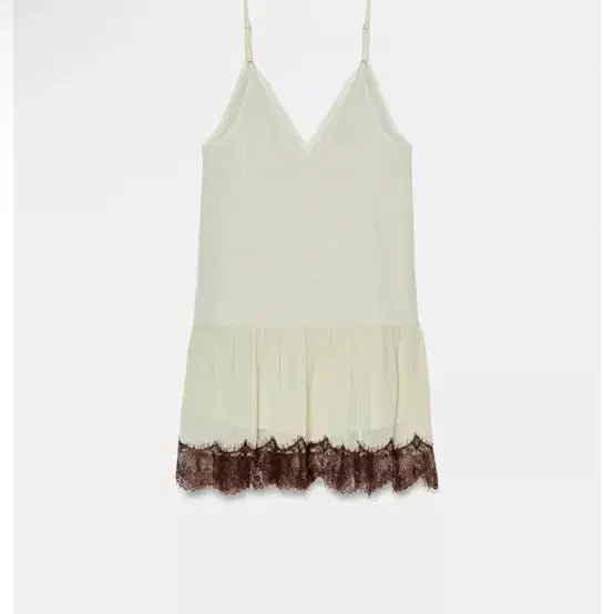 [BUNJANG] ZARA Lace Combination Short Dress / [ZARA]자라 레이스 콤비 숏 원피스