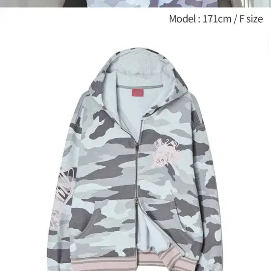 [SOLD OUT] 엔와이엑스엑스 카모 후드집업