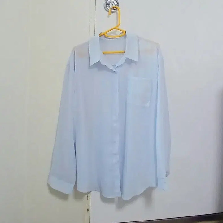 [SOLD OUT] (30분 착용) 새거급 여자 시스루 여름 블라우스