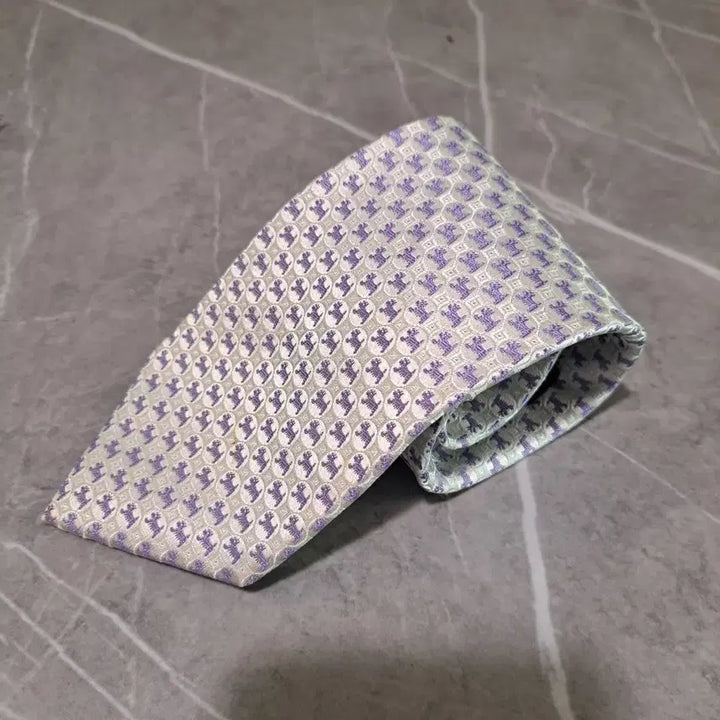 [BUNJANG] Renoma Pattern Necktie Purple/White / renoma. 패턴 넥타이 퍼플/화이트
