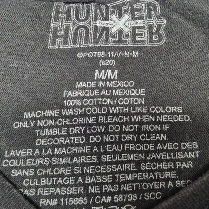 [BUNJANG] Hunter x Hunter Official T-Shirt / [M]헌터x헌터 오피셜 티셔츠 -204