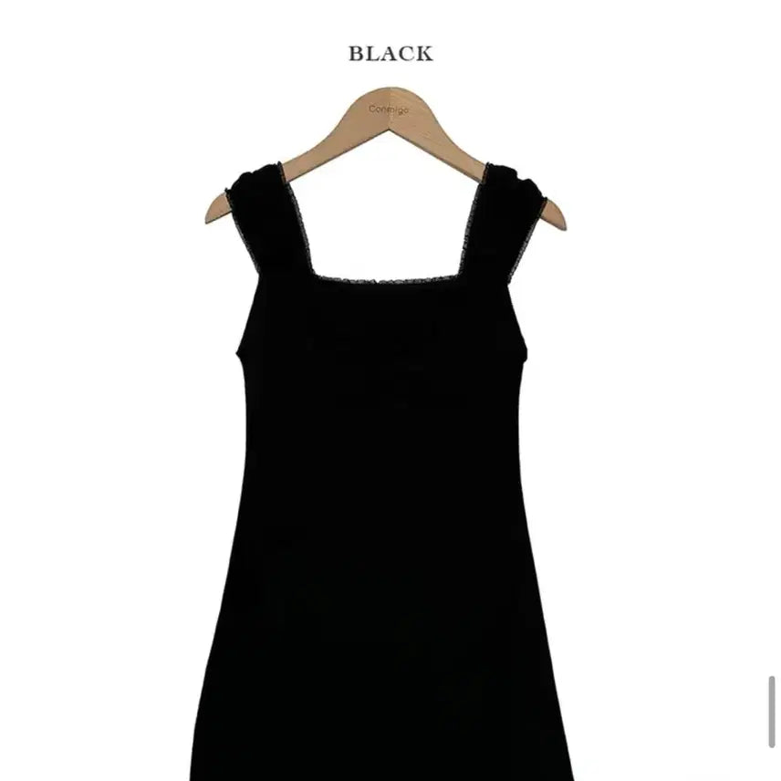 [BUNJANG] Konmiggo Shirring Mini Dress Black / [미개봉 새상품]꼰미고 셔링 미니원피스 블랙