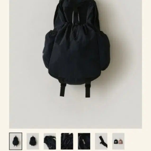 [BUNJANG] Smoothmood Ememo Mini Backpack Dark Navy / 스무드무드 에메모 미니백팩 다크네이비