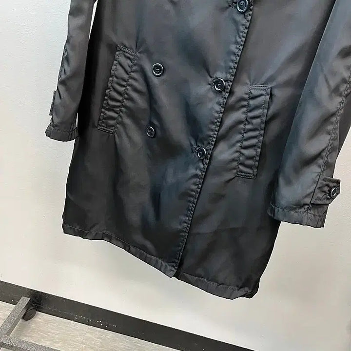 [BUNJANG] Prada Re-Nylon Spring Double Coat / 여) 프라다 리나일론 봄 더블코트