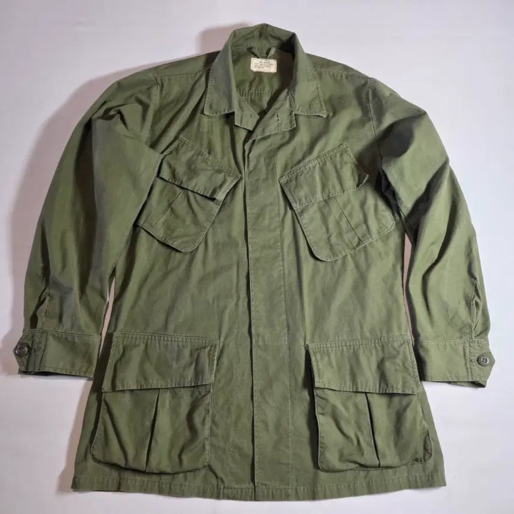 [BUNJANG] Vintage Jungle Fatigue Jacket SR / 정글 퍼티그 자켓 S-R 빈티지