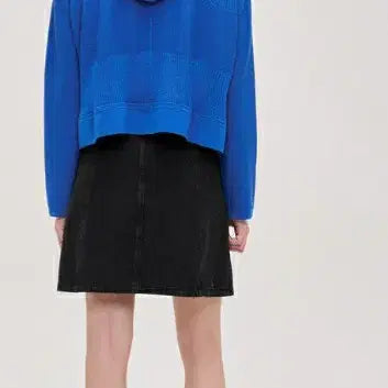 [BUNJANG] System Black Denim Mini Skirt Size 67 / 한섬 시스템  스커트