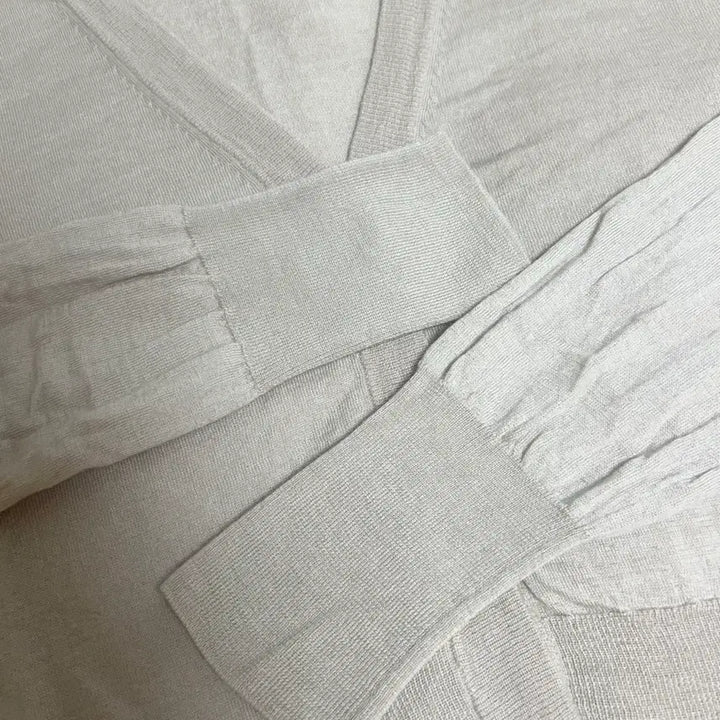 [BUNJANG] Sie Summer Mini Cardigan Milky Beige / sie 시에 썸미니 가디건 밀키베이지