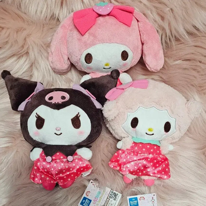 [BUNJANG] Sanrio Ichigo Shimbun 45th Anniversary Dolls Bundle Set / (2021) 일본 어뮤즈상품 산리오 이치고신문 45주년 인형 일괄