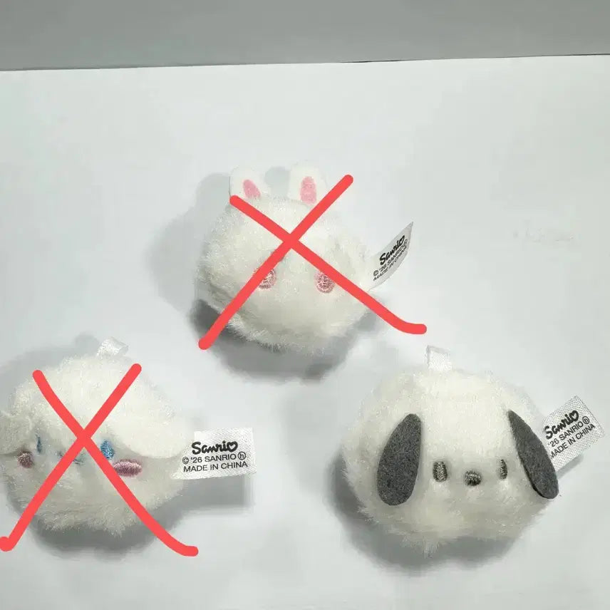 [BUNJANG] Sanrio Napping Series Novelty Random Charm / 산리오 매장 시로후와 낮잠시리즈 노벨티 랜덤