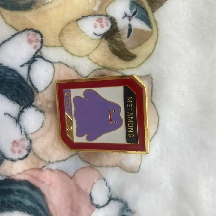 [BUNJANG] Pokemon Metamon Badge / 이삭토스트 메타몽 뱃지 포켓몬 포켓몬스터
