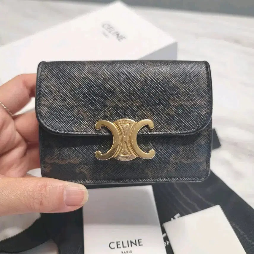 [BUNJANG] Celine Triomphe Card Holder / [정품]셀린느 트리옹프 카드지갑