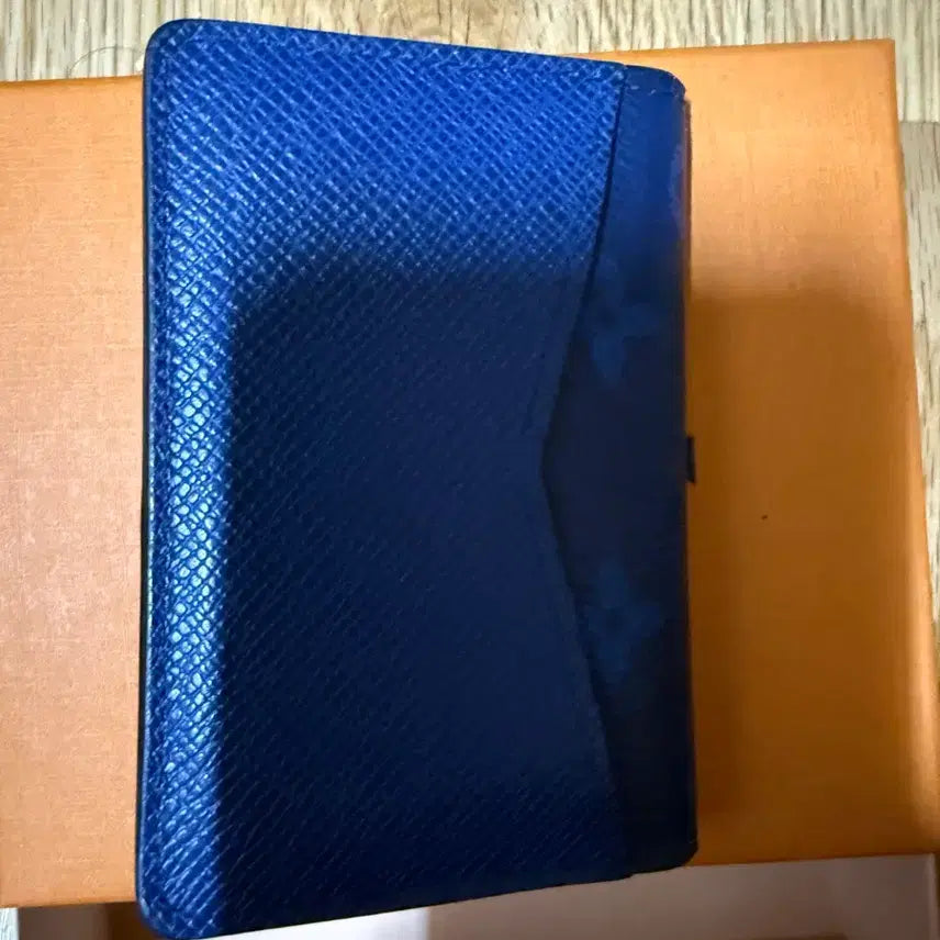 [BUNJANG] Louis Vuitton Organizer Card Holder Blue / 루이비통 오거나이저 블루