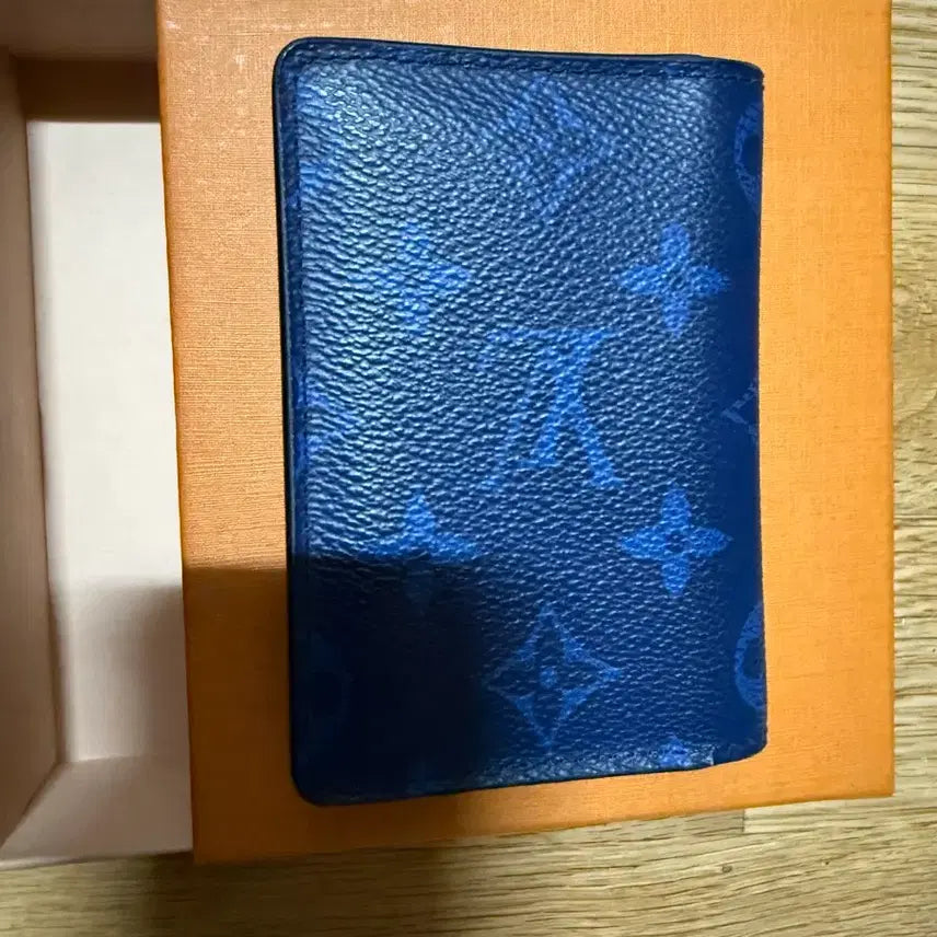 [BUNJANG] Louis Vuitton Organizer Card Holder Blue / 루이비통 오거나이저 블루