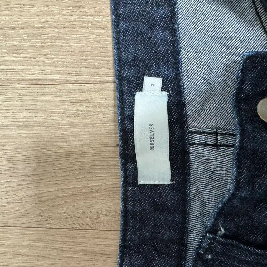 [BUNJANG] Our selves Organic Denim Size 2 / 아워셀브스 오가닉 데님 2사이즈