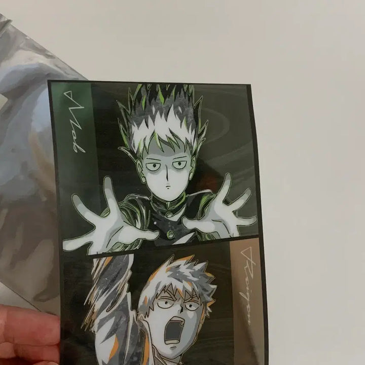 [BUNJANG] Mob Psycho 100 Clear Postcard / 모브사이코100 투명 포스트카드 무배 팝니다