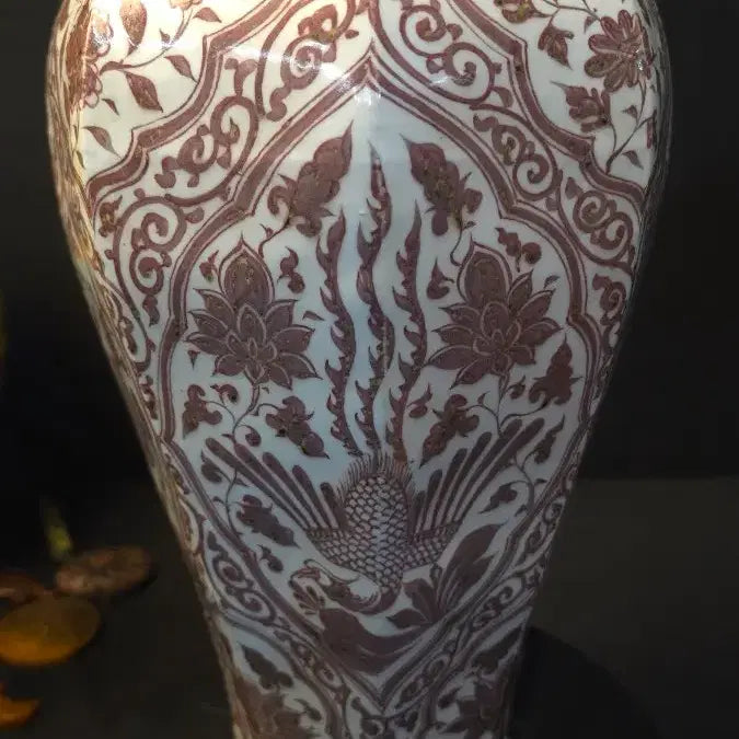 [BUNJANG] Yuri Hong Kirin and Phoenix Vase / 260620-3 유리홍 기린봉황문 팔룽매병