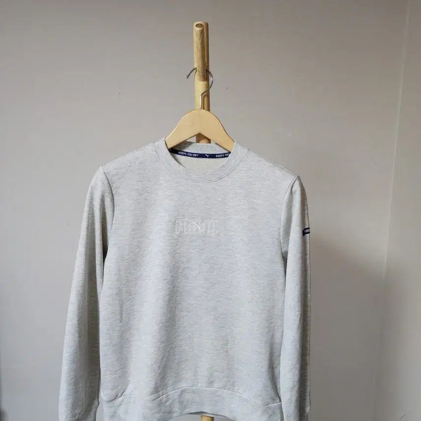 [BUNJANG] Puma Grey Sweatshirt T-Shirt / 푸마 그레이 맨투맨 티셔츠