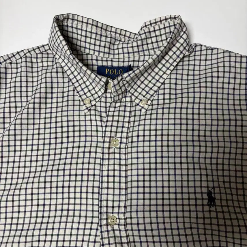 [BUNJANG] Polo Ralph Lauren Check Shirt / Polo 폴로 랄프로렌 체크 신형 셔츠 2XL