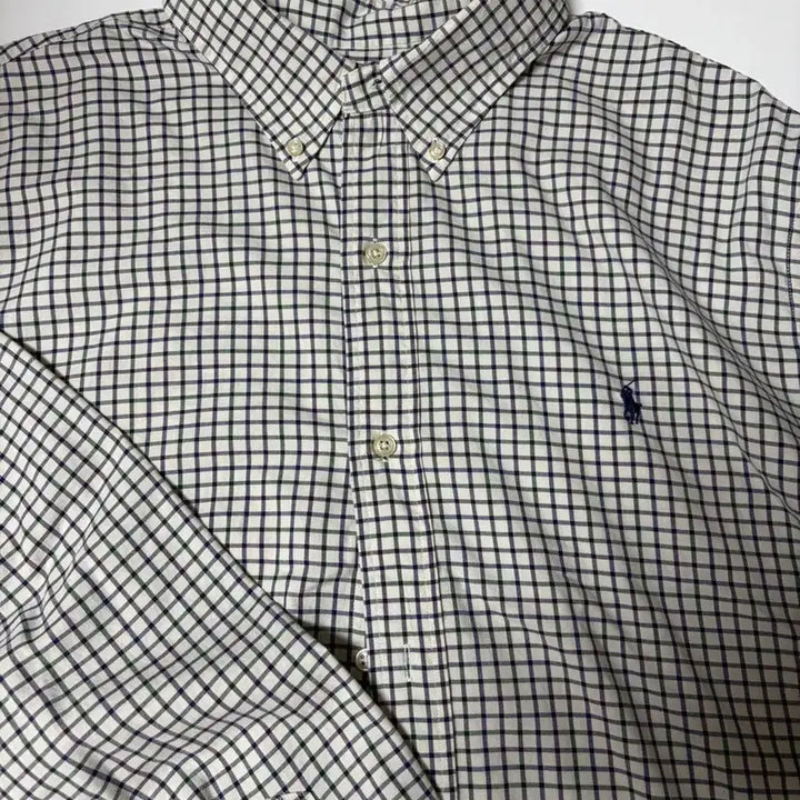 [BUNJANG] Polo Ralph Lauren Check Shirt / Polo 폴로 랄프로렌 체크 신형 셔츠 2XL
