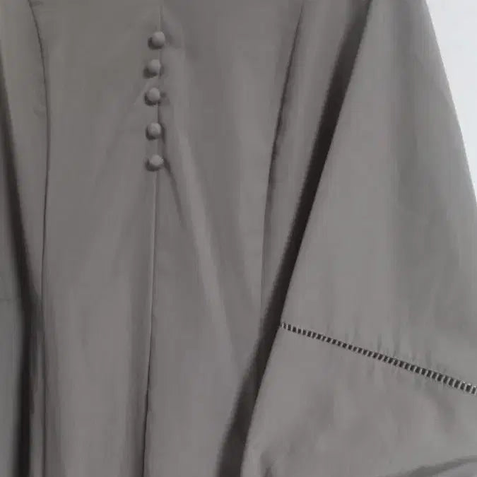 [BUNJANG] Bean Button Long Dress XL New Arrival / 콩단추 하객룩 롱원피스 XL 새상품