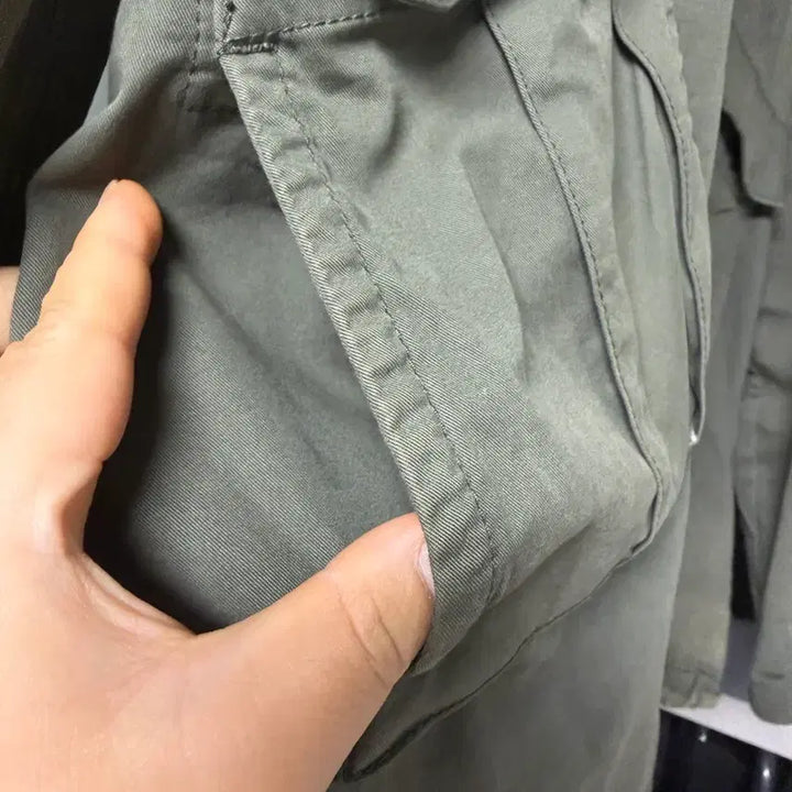 [BUNJANG] Stone Island Khaki Anorak / 스톤아일랜드 카키 아노락