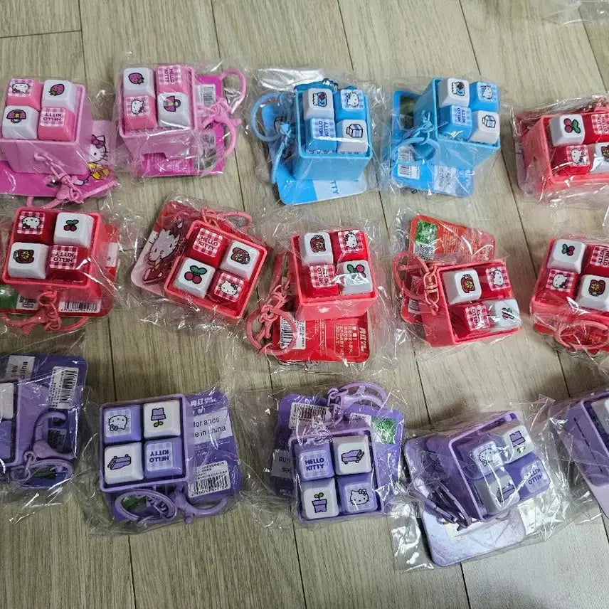 [BUNJANG] Hello Kitty Keycap Keychain (Pastel) / 헬로키티 키캡 키링