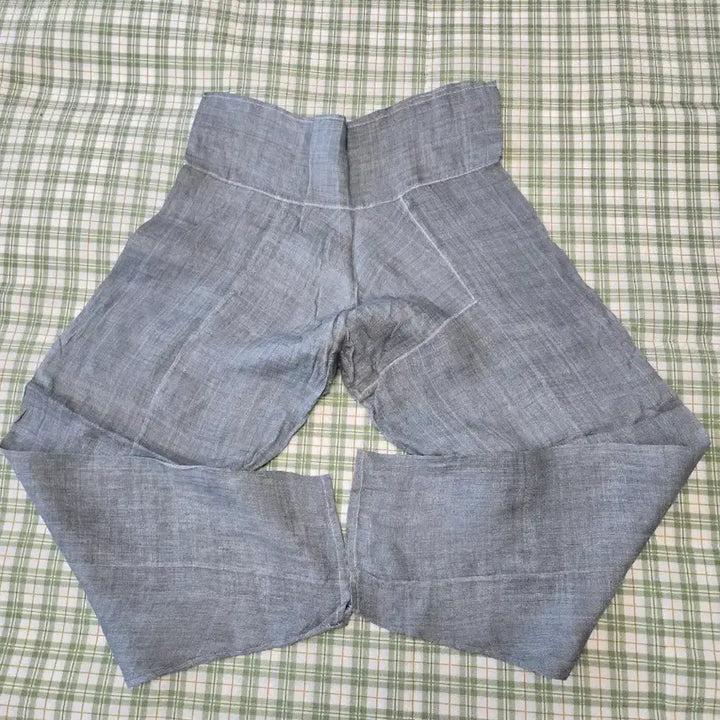 [BUNJANG] Traditional Linen Trousers / 51ㅡ모시 전통 바지ㅡ허리선부터 기장 ㅡ100