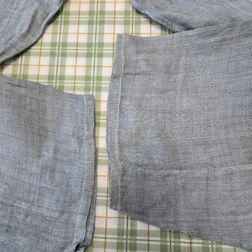 [BUNJANG] Traditional Linen Trousers / 51ㅡ모시 전통 바지ㅡ허리선부터 기장 ㅡ100