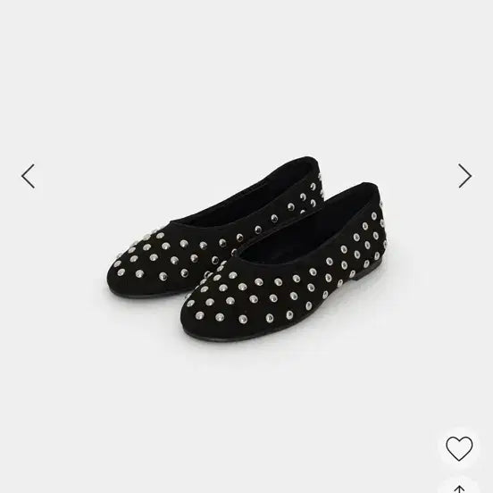 [BUNJANG] R2W Noah Studded Suede Flats Size 230 / R2W 노아 스터디드 스웨이드 플랫 230