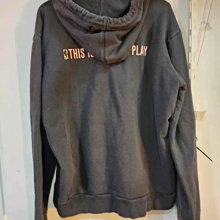 [BUNJANG] NBA Black Hoodie XL / <만원빈티지>NBA 블랙 후드티