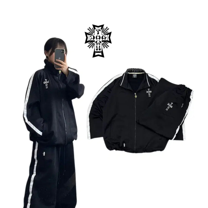[BUNJANG] Dogtown Track Jersey Set / Dogtown 독타운 도그타운 트랙 져지 셋업 세트