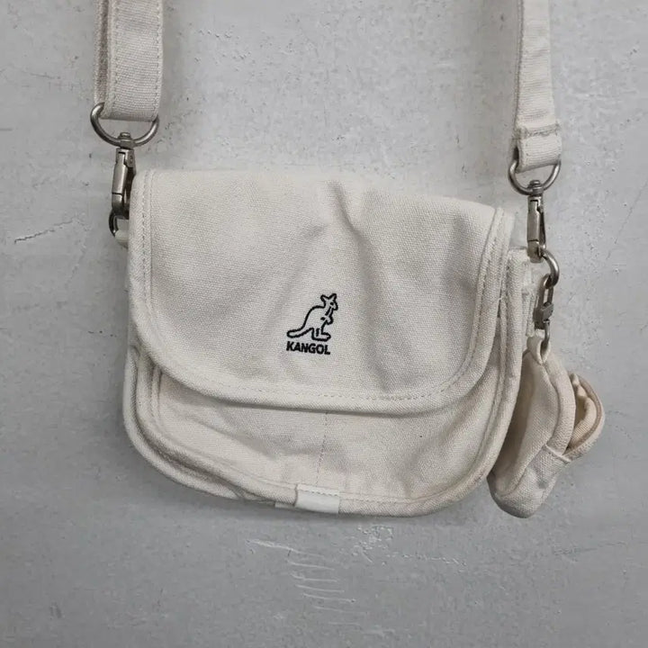 [BUNJANG] Kangol Canvas Mini Crossbody Bag / [free size] 캉골 캔버스 미니 크로스백
