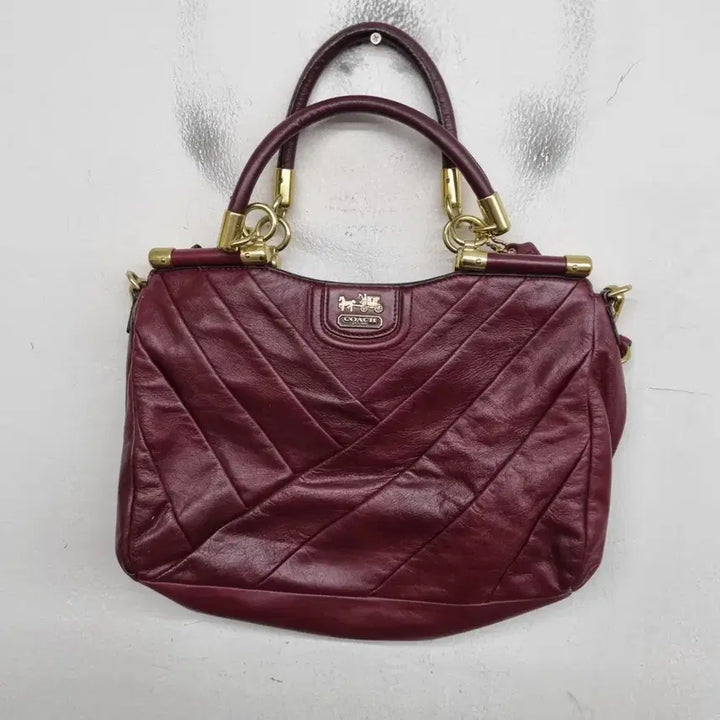 [BUNJANG] Coach Leather Tote Bag Handbag / [free size] COACH 코치 가죽 토트백 핸드백