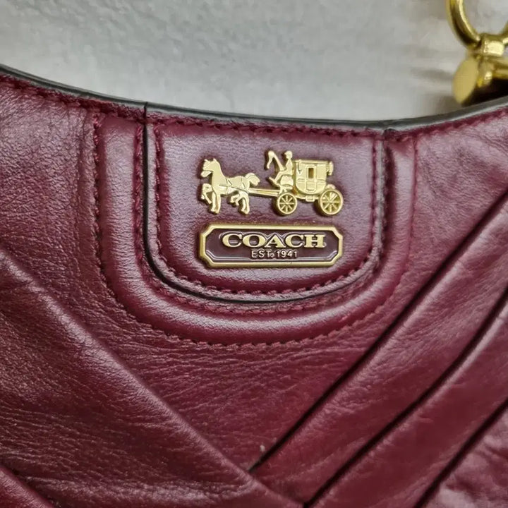 [BUNJANG] Coach Leather Tote Bag Handbag / [free size] COACH 코치 가죽 토트백 핸드백