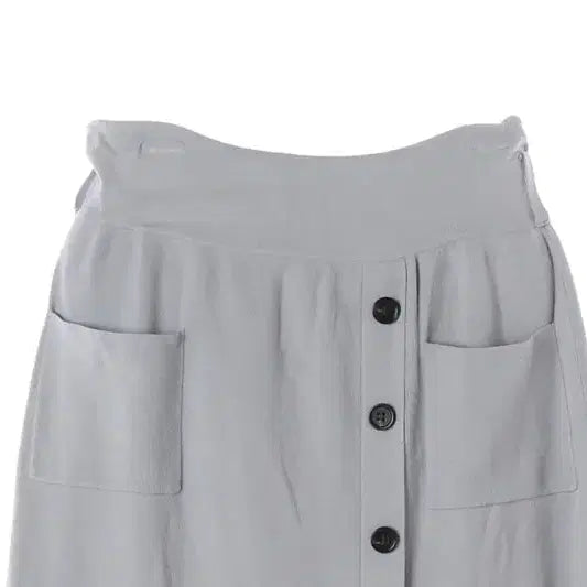 [BUNJANG] Rayon Poly Long Skirt (Women&