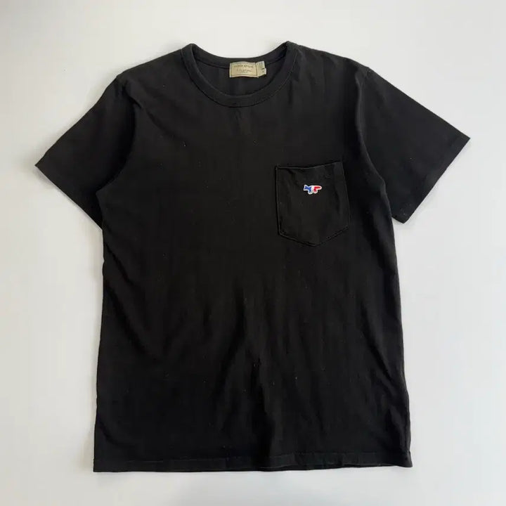 [BUNJANG] Maison Kitsuné Pocket Black T-Shirt / Maison kitsune 메종키츠네 포켓 블랙 반팔
