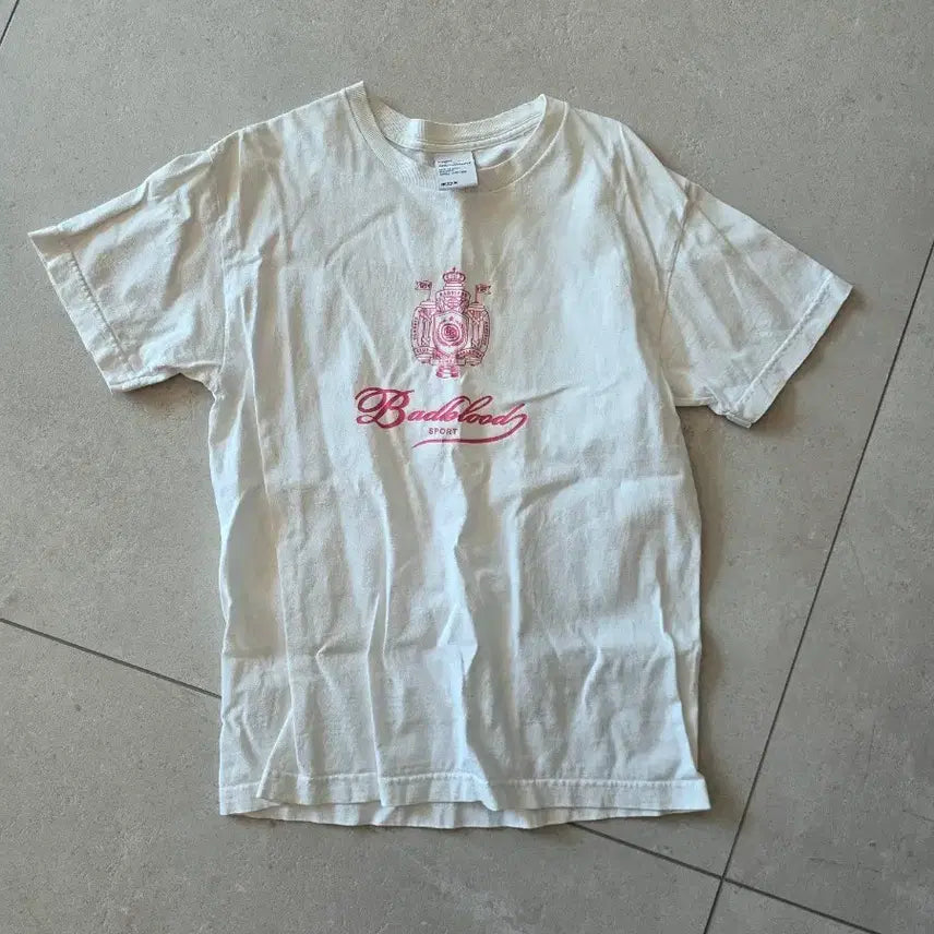 [BUNJANG] Bad Blood Graphic T-Shirt White / 배드블러드반팔 m