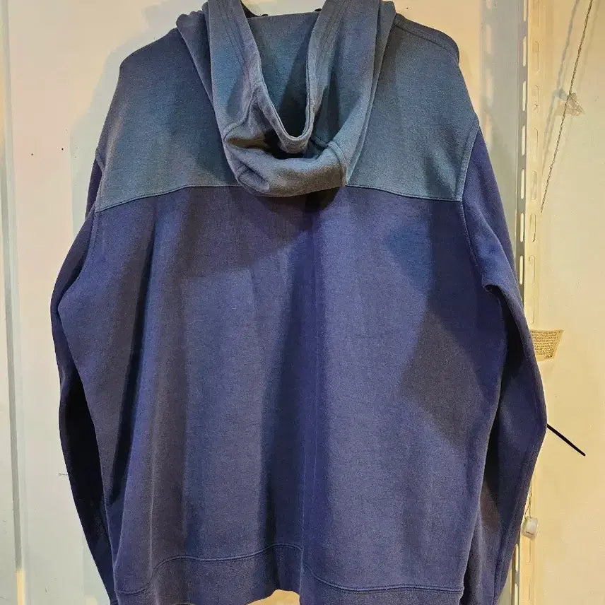 [BUNJANG] Nike Blue Colorblock Hooded Zip-Up Jacket / <만원빈티지>나이키 후드 집업 블루 배색
