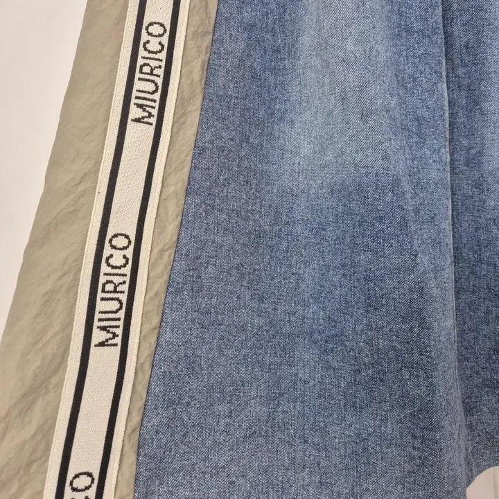 [BUNJANG] MIURICO Denim Mix Long Skirt / MIURICO 데님 믹스 롱 스커트