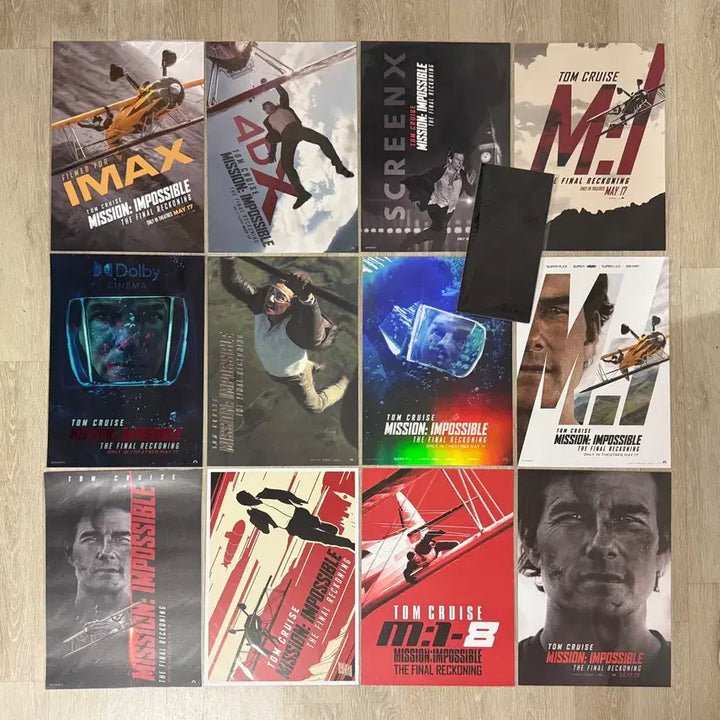 [BUNJANG] Mission Impossible - Final Reckoning Complete Set Theater Exclusive Posters / <미션 임파서블-파이널 레코닝> 극장 증정 포스터 전종 일괄